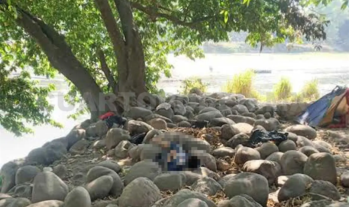 Matan a sujeto y lo hallan junto al río
