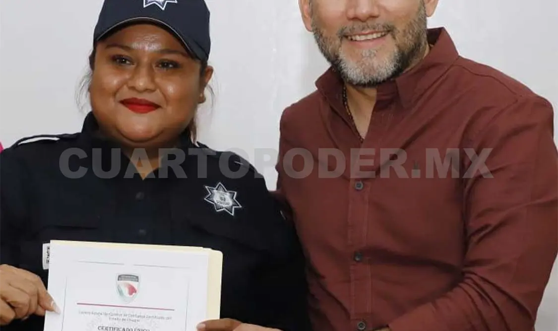 Avanza equipamiento de la policía en Chiapas