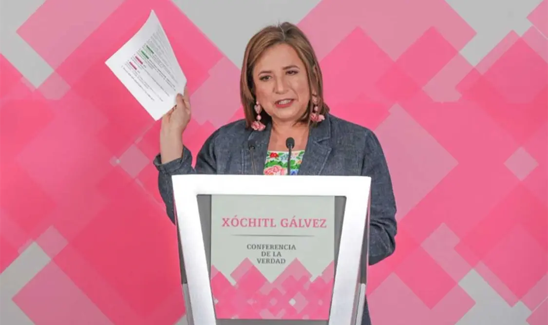 Celebra Xóchitl que Cienfuegos no se ampare