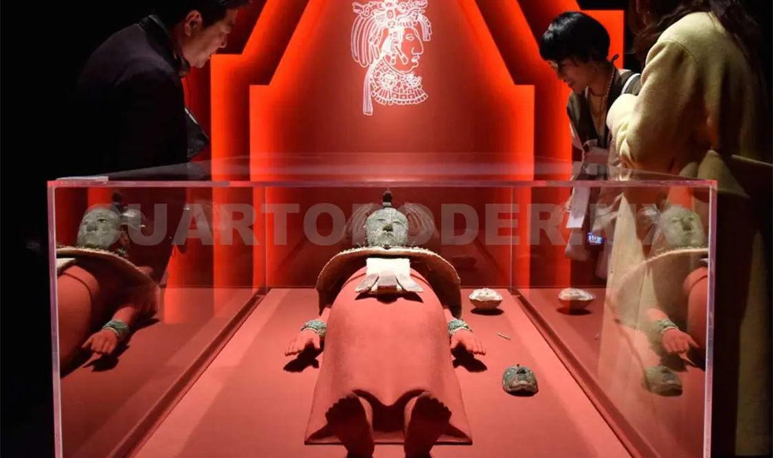Piezas de Palenque y Toniná llegan a Japón