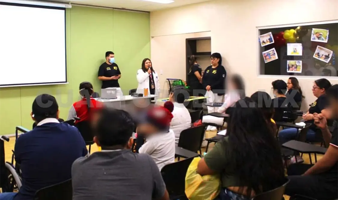 Realizan plática informativa sobre el cáncer infantil