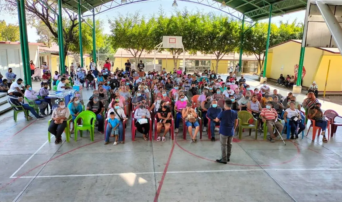 La respuesta de parte de los padres de familia fue positiva. Cortesía