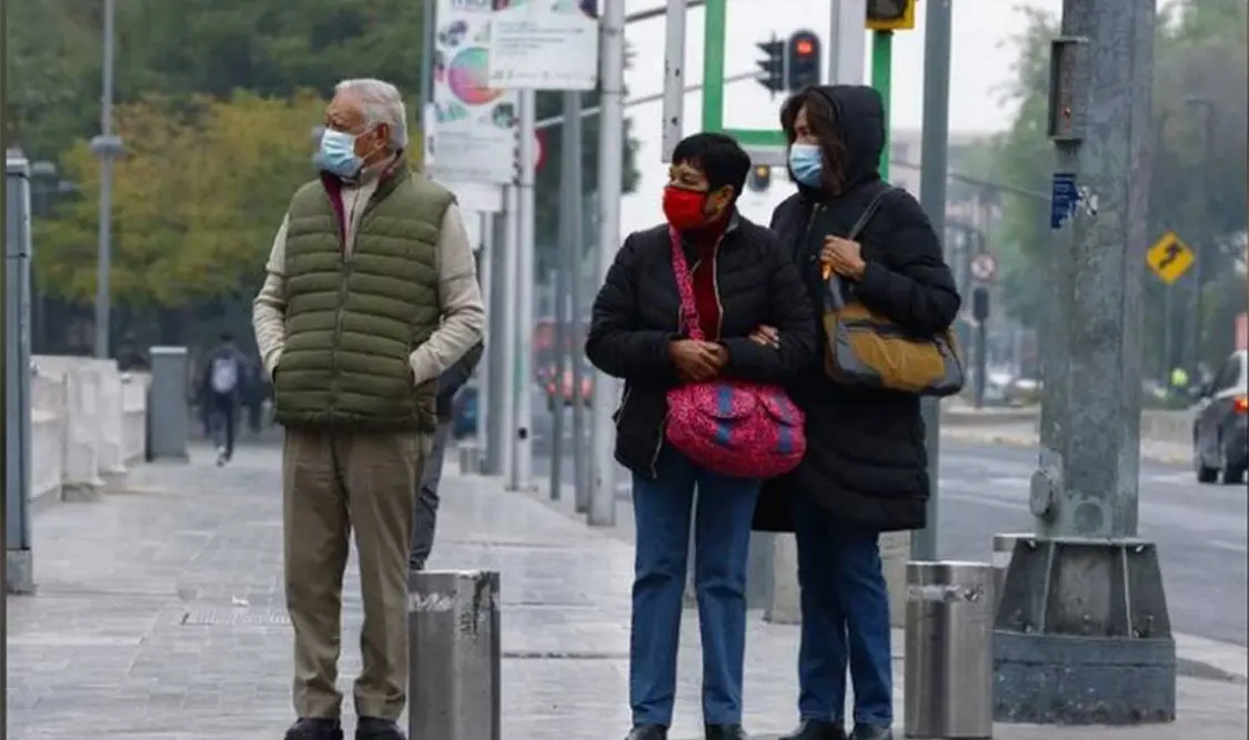 Llega frente frío 35 este lunes al país