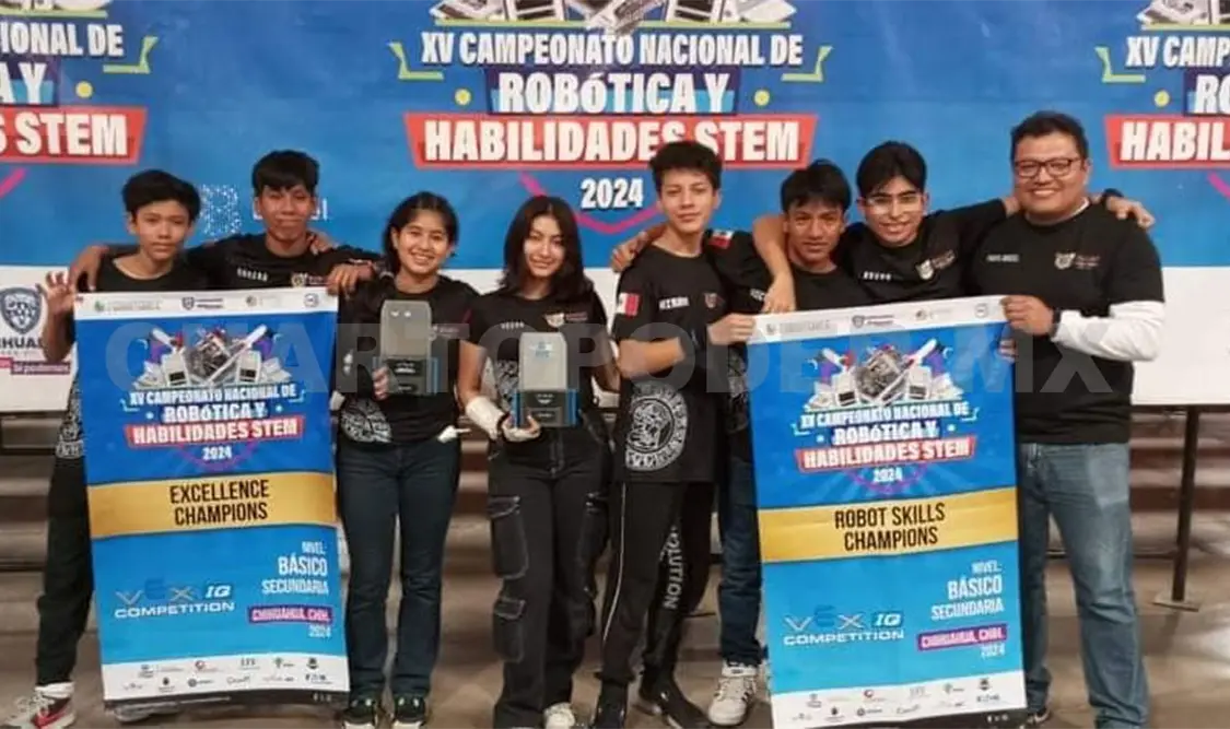 Niños ganan concurso nacional de robótica
