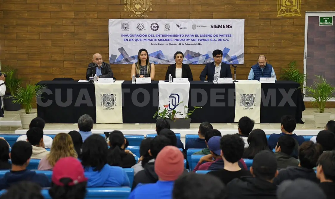 Realizan curso de diseño de partes industriales