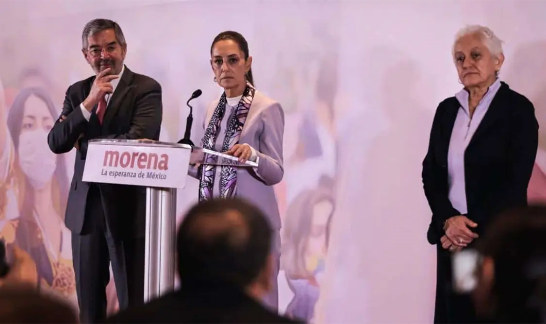 “Creemos en la democracia como una forma de vida”, aseguró Claudia Sheinbaum. Cortesía