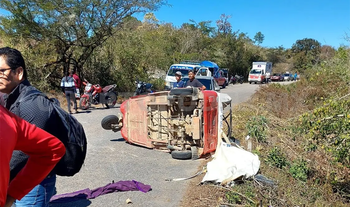 Fatal accidente; un muerto, dos heridos