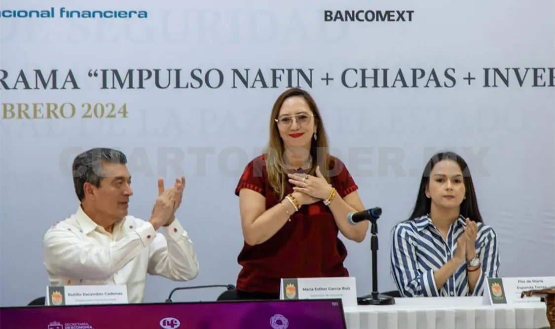 Existe certeza financiera y económica en Chiapas