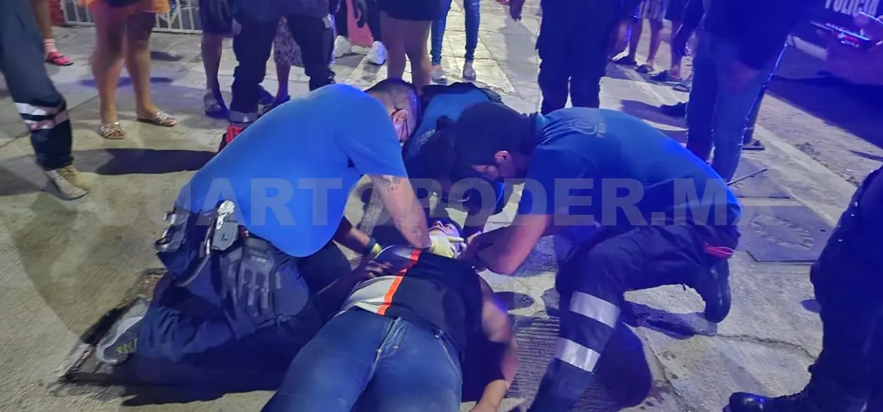 Se lanza de una segunda planta y termina lesionada