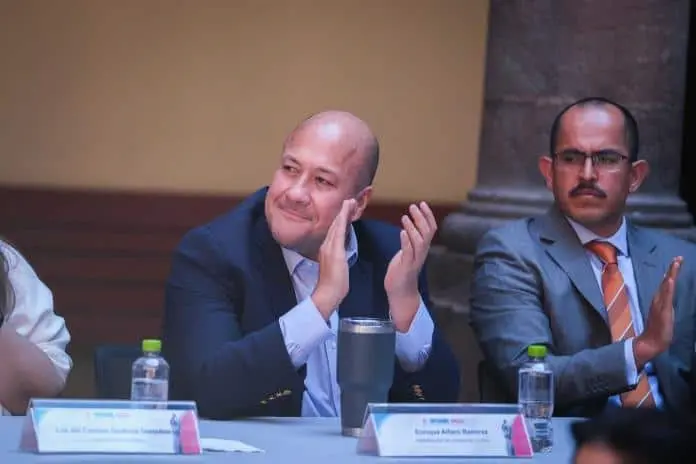 Enrique Alfaro se pronuncia en contra de la mercadotecnia de bajo nivel en el partido Movimiento Ciudadano. Cortesía