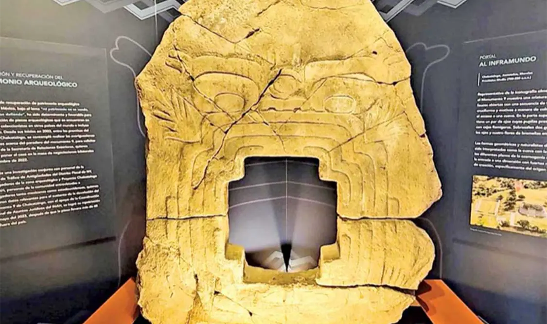 Suiza invertirá 720 mil pesos en la restauración de la pieza olmeca. Cortesía