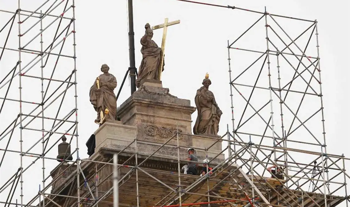 Restauradores criticaron el trabajo que se hizo con la obra. Cortesía