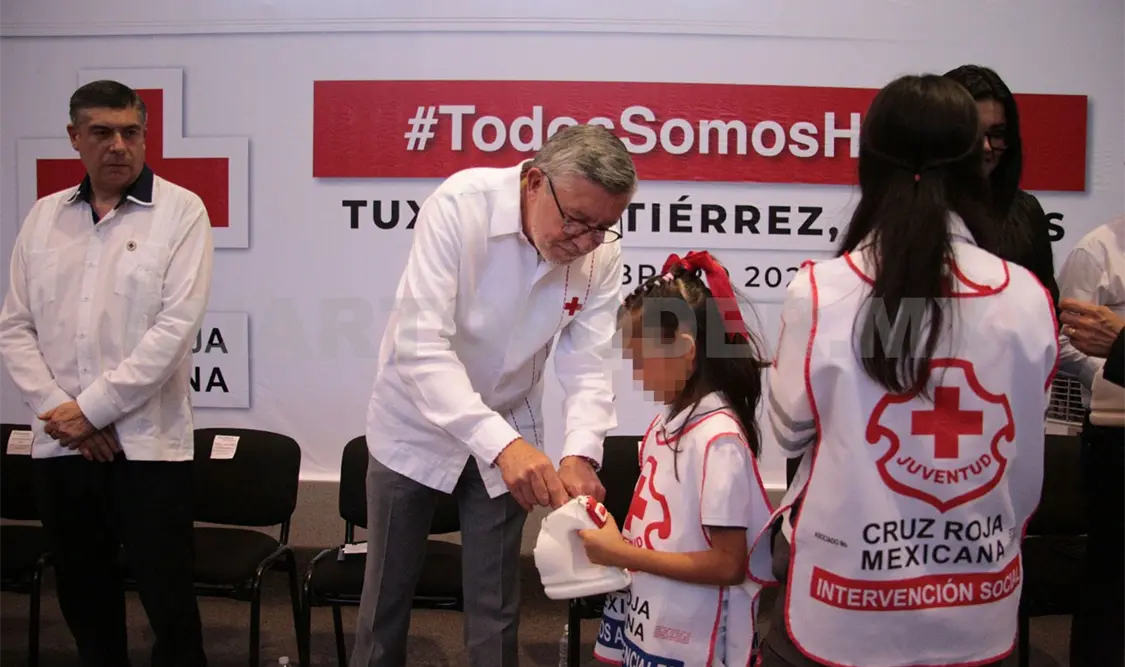 Arranca colecta de la Cruz Roja en Chiapas