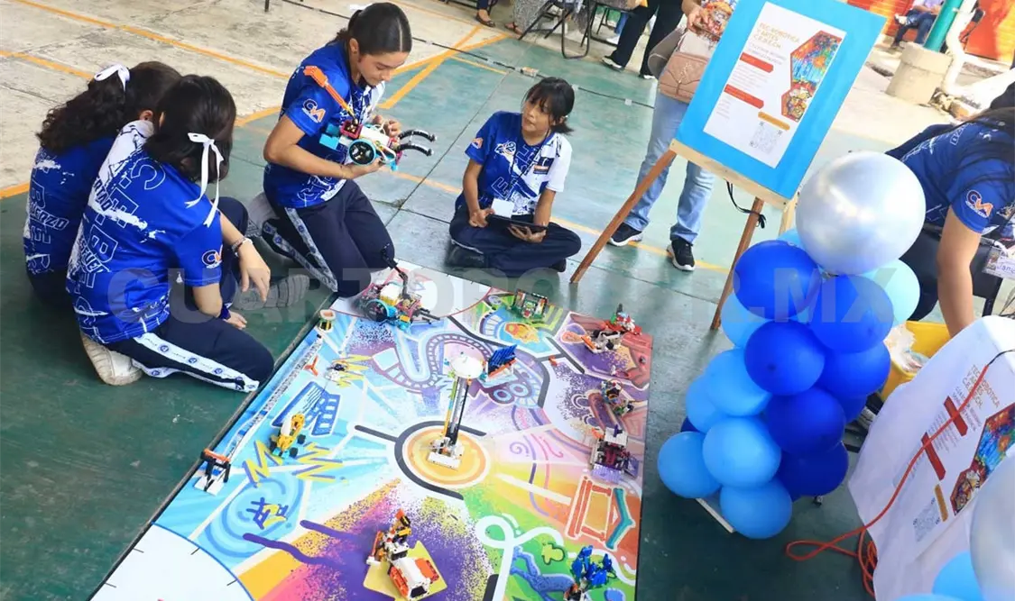 Realizan Master Piece del Proyecto “Robótica y STEAM”
