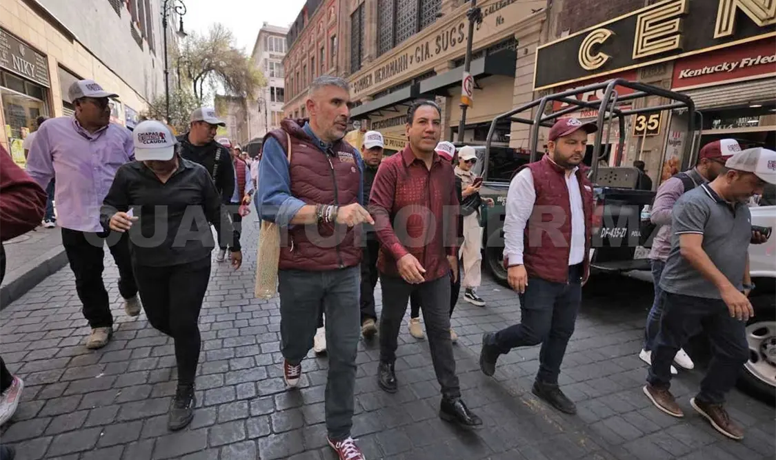 Asiste Ángel Torres al arranque de campaña de Sheinbaum Pardo