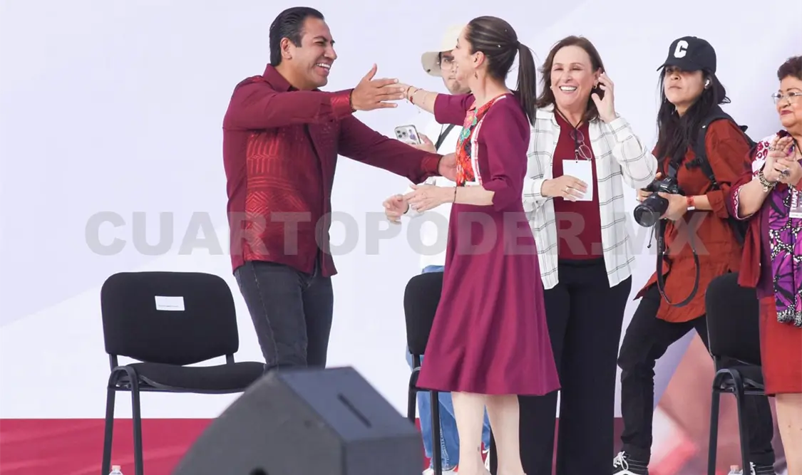 ERA acompaña a Claudia Sheinbaum a inicio de campaña