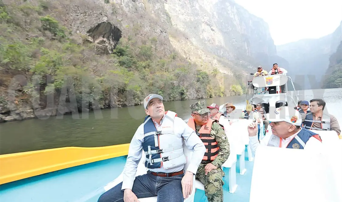 El Cañón sigue limpio, seguro y navegable: REC