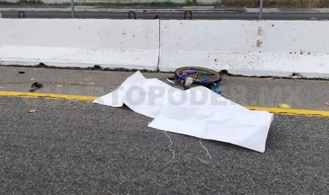 El guatemalteco fue impactado cuando intentaba cruzar la carretera y eso por desgracia le provocó su lamentable deceso. Víctor Sánchez / CP