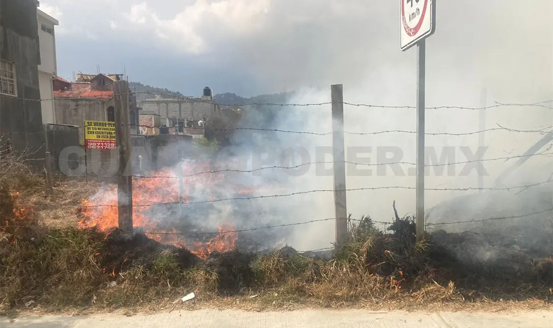 Nuevo incendio en los humedales de San Cristóbal