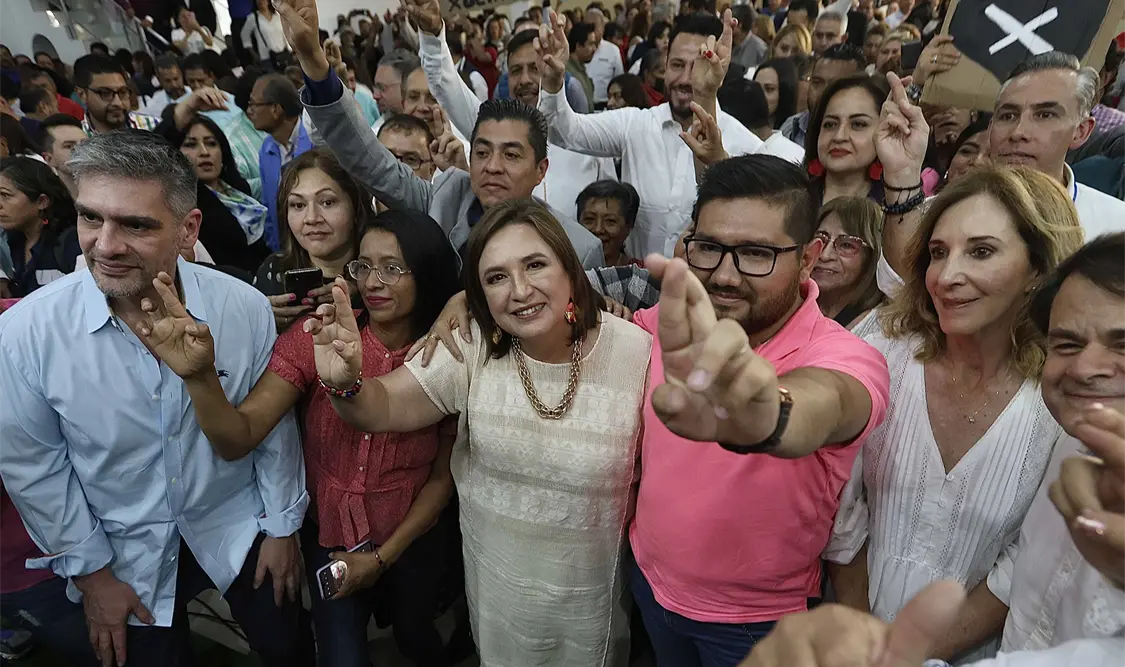 Xóchitl Gálvez aprovechó la caída de FB e IG para lanzar indirecta. Cortesía
