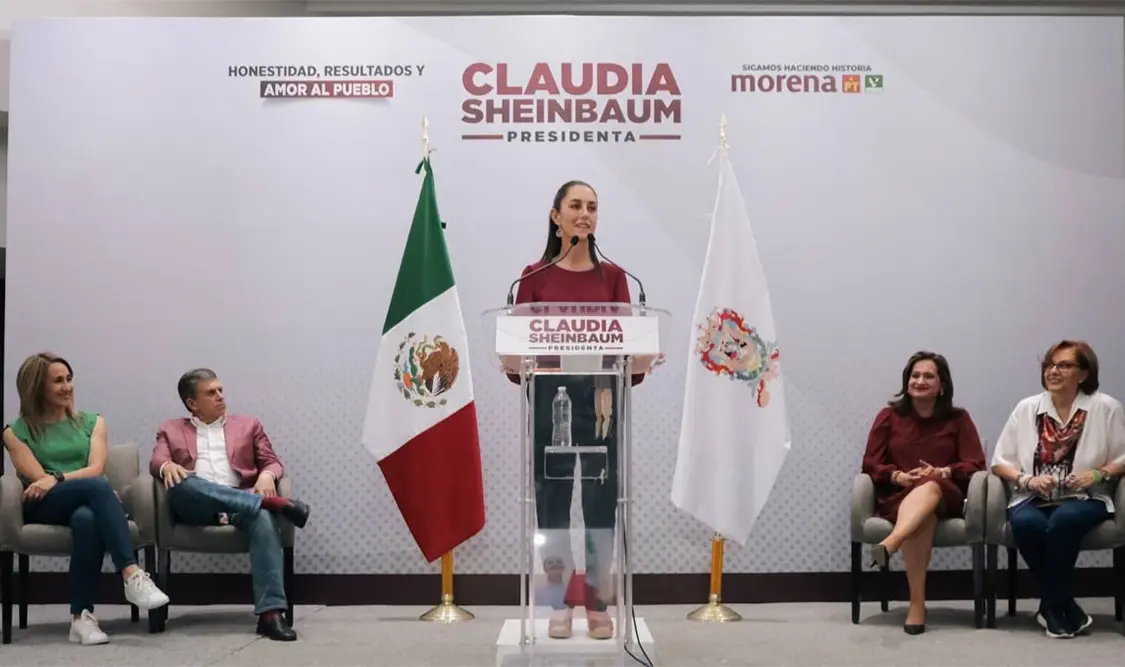 Claudia: nosotros proponemos paz, ellos la guerra