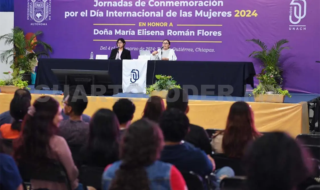 Imparten conferencia “Los derechos de las mujeres”