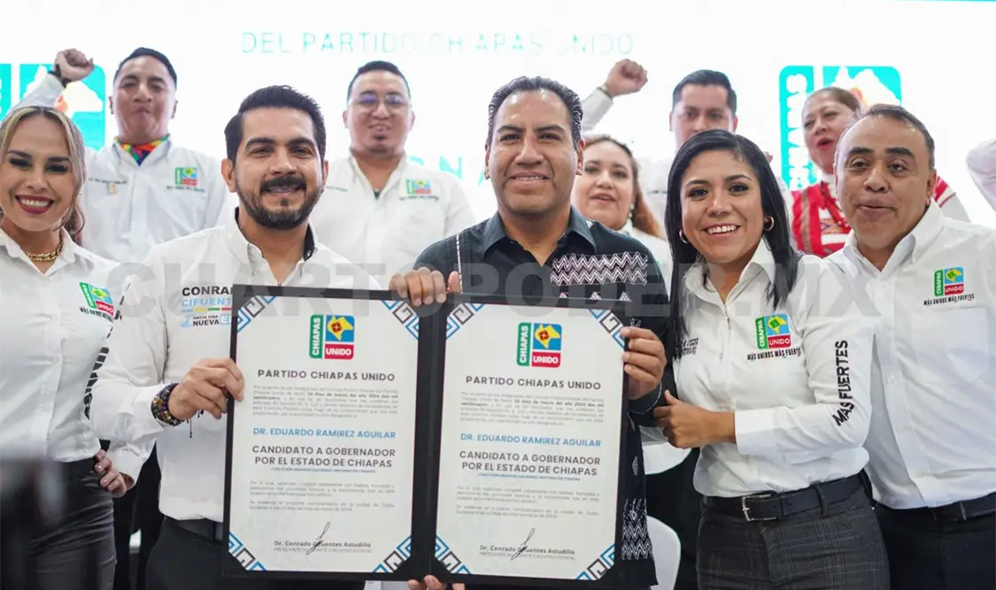 Recibe ERA constancia como candidato