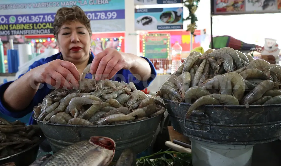Producción de camarón suficiente para cuaresma