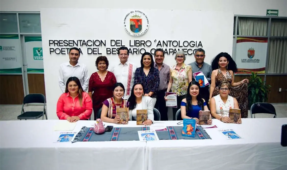 Congreso del Estado presentó el libro: “Antología Poética del Bestiario Chiapaneco”