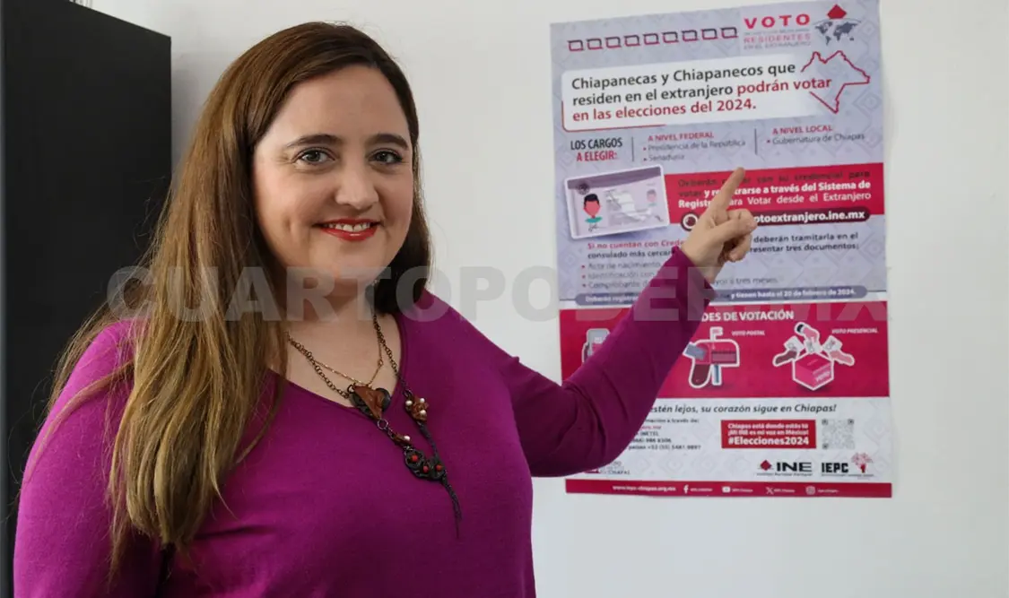 Chiapanecos en el extranjero podrán ejercer su voto