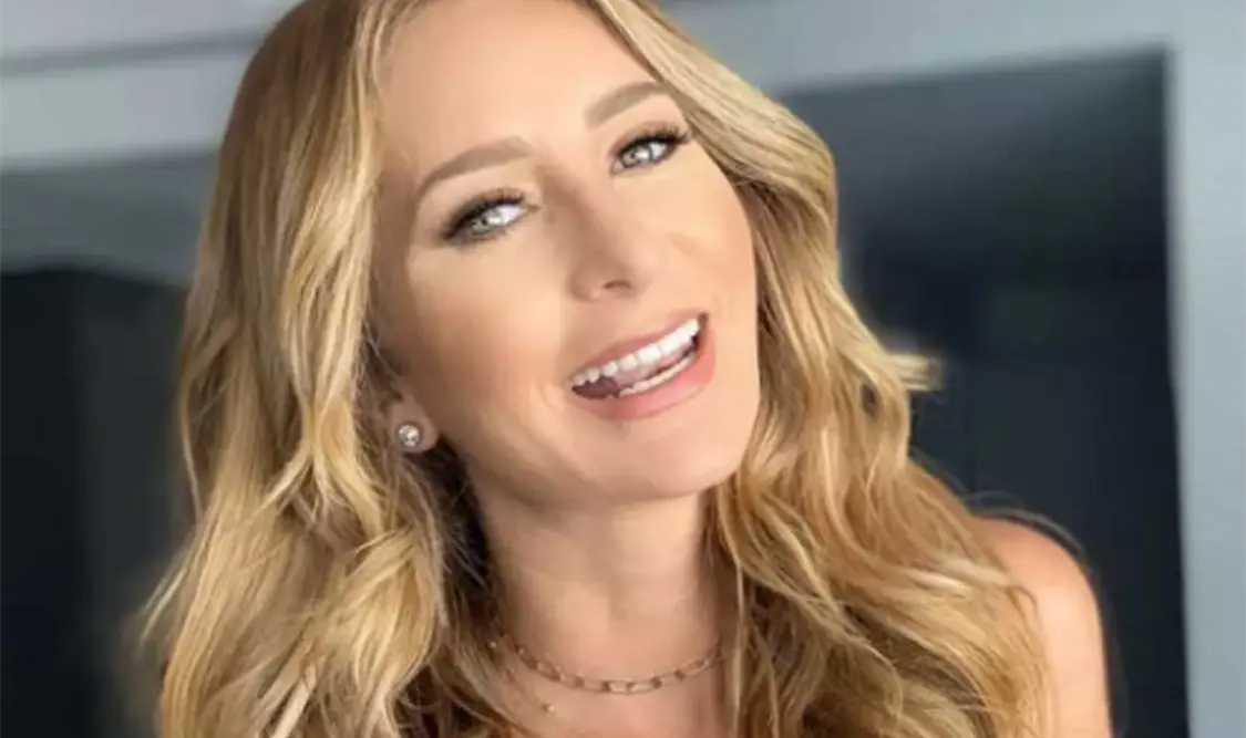 Geraldine Bazán está en la casa