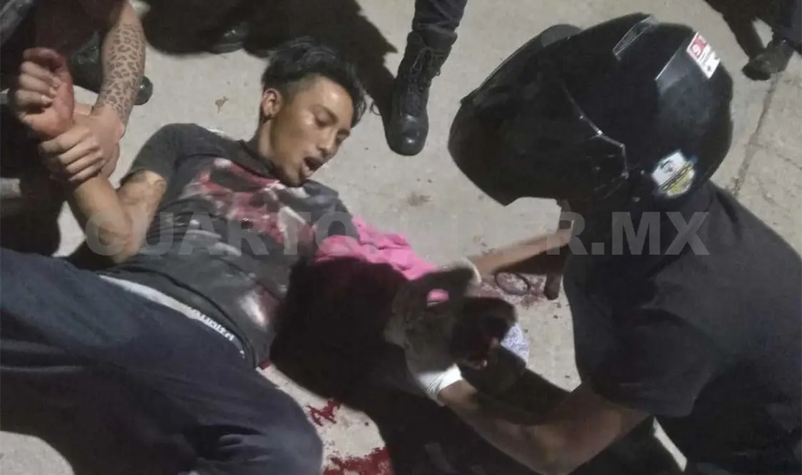 Fue herido con arma blanca tras una riña