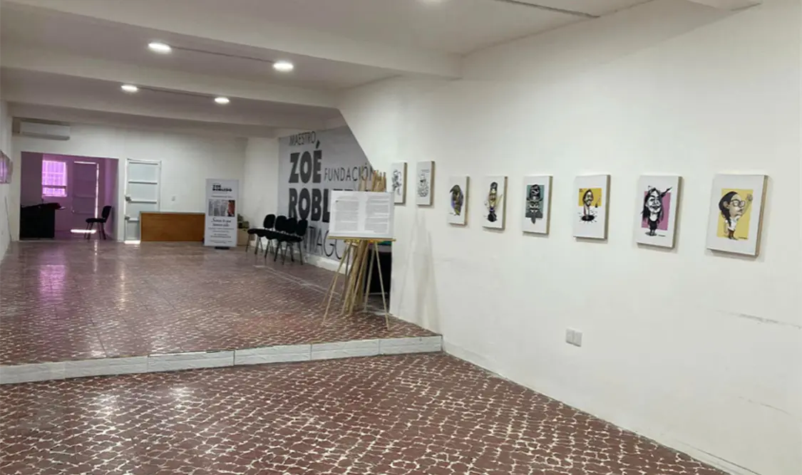 Inauguran exposición de caricaturas