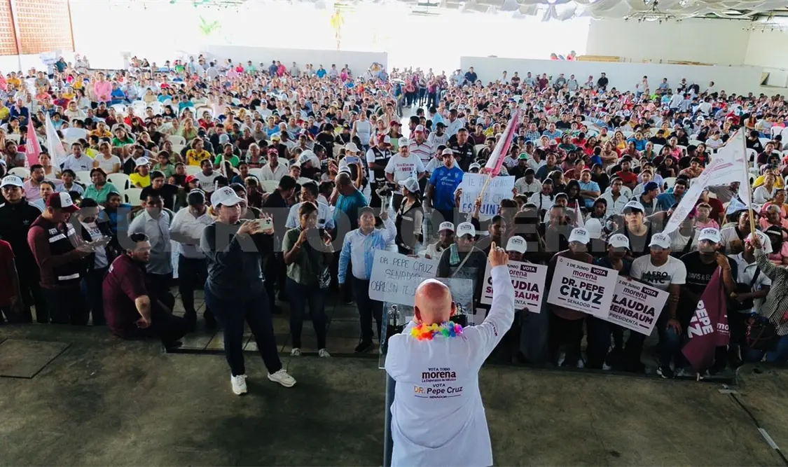 Con Claudia tendremos un mejor Chiapas: Pepe Cruz