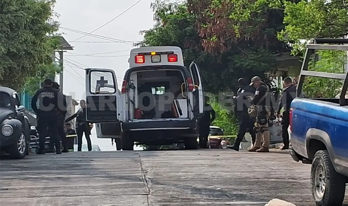 Balean a dos hombres y uno fallece al instante