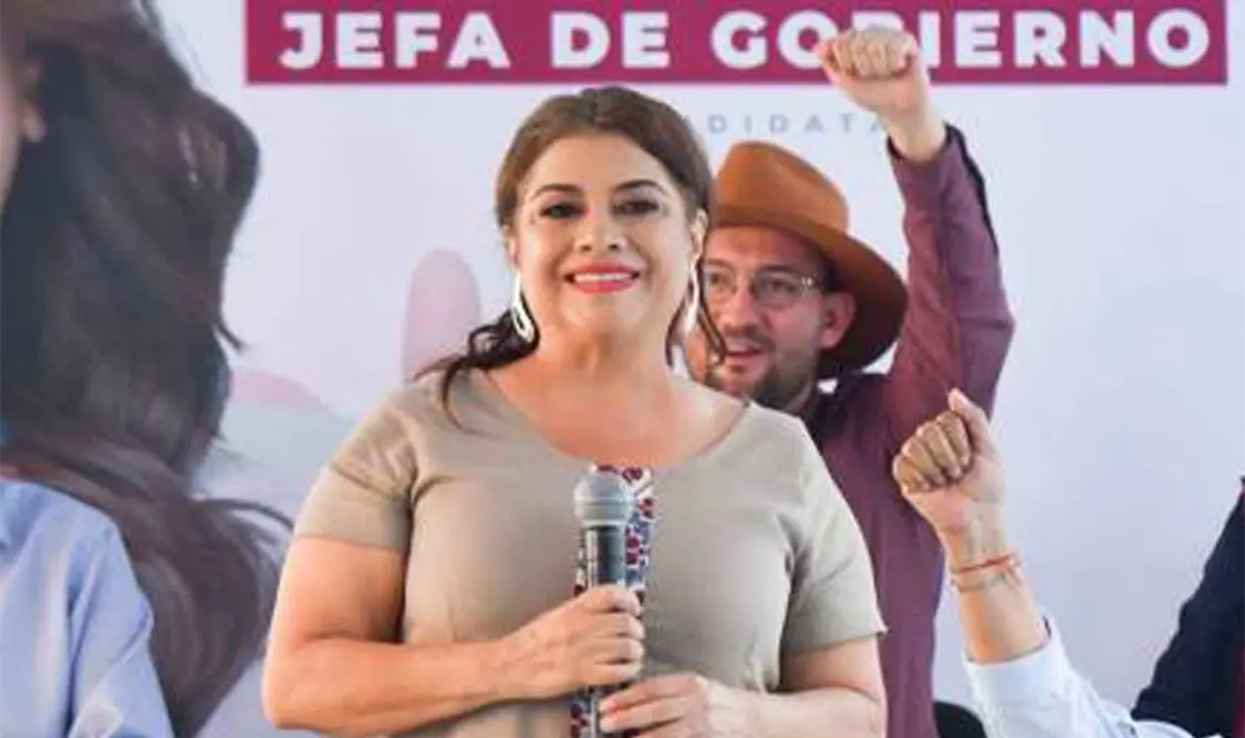 La morenista dijo que buscará brindar apoyo a las comunidades de migrantes. Cortesía