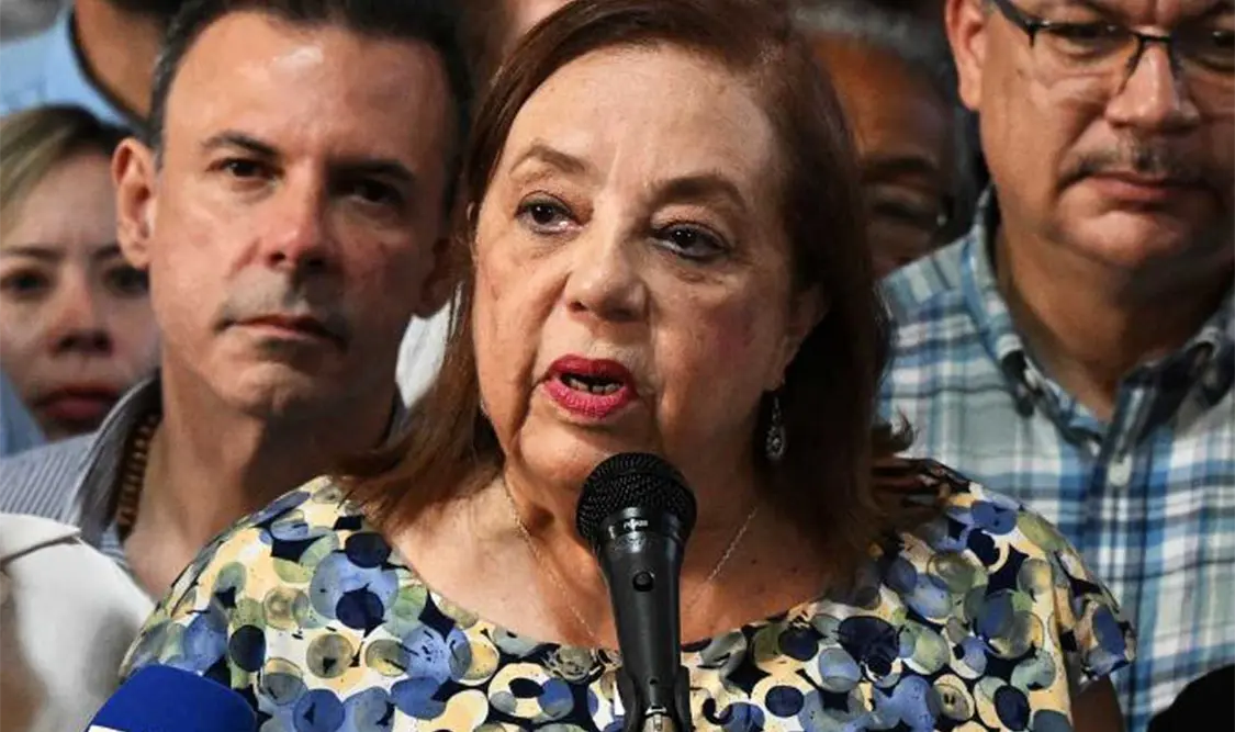 Bloquean postulación de candidata sustituta de María Corina Machado. Cortesía