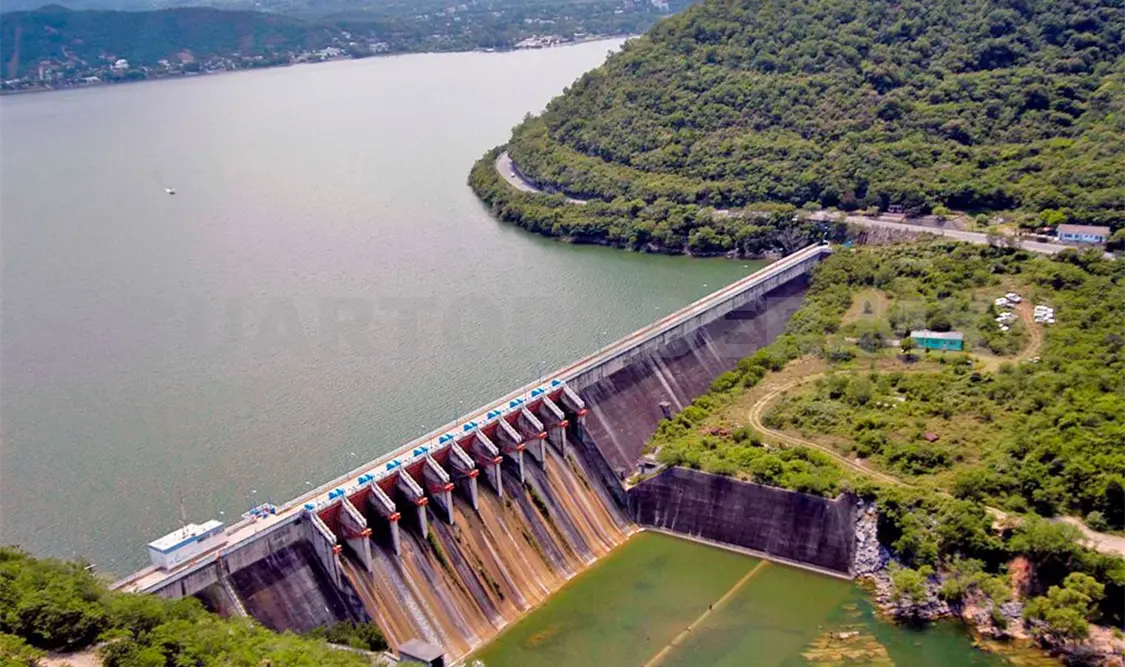 Reduce presa Cuxtepeques 17 % de su volumen de agua