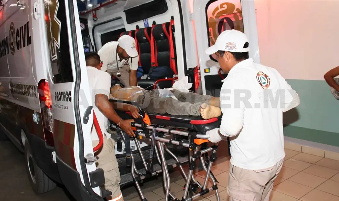 Se dispara por accidente con una escopeta