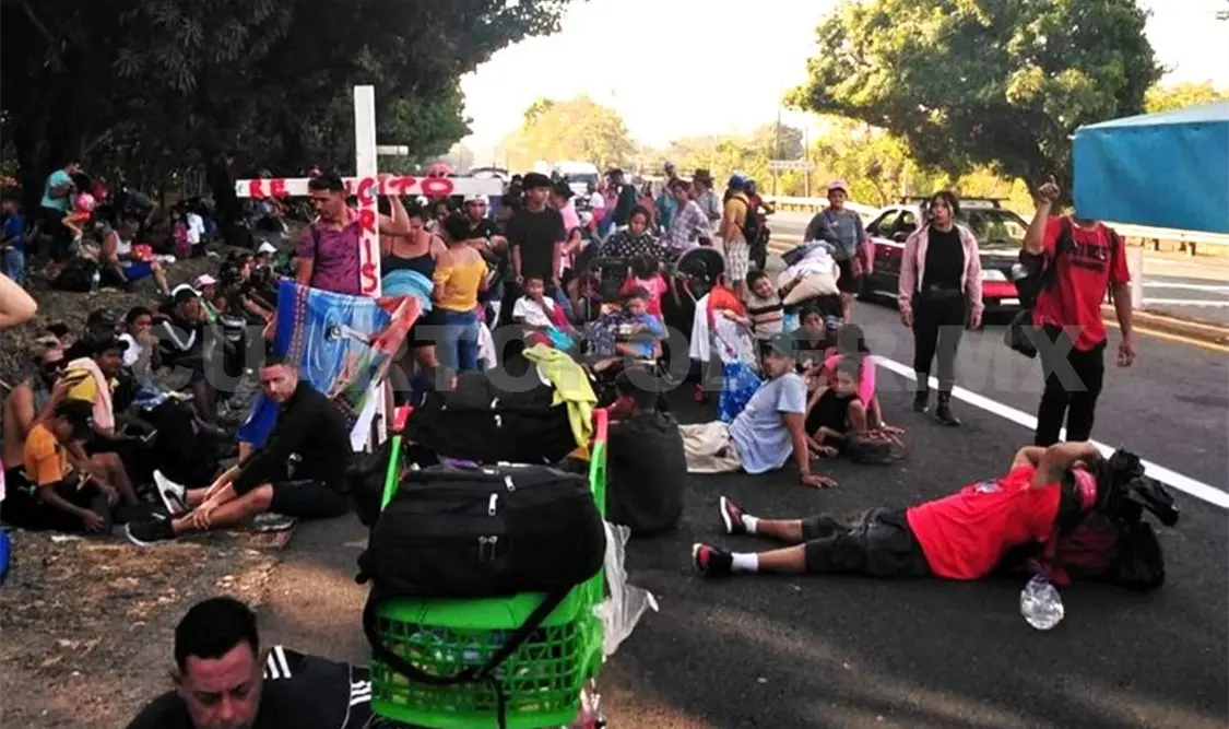 Viacrucis Migrante reinicia su caminar hacia Oaxaca