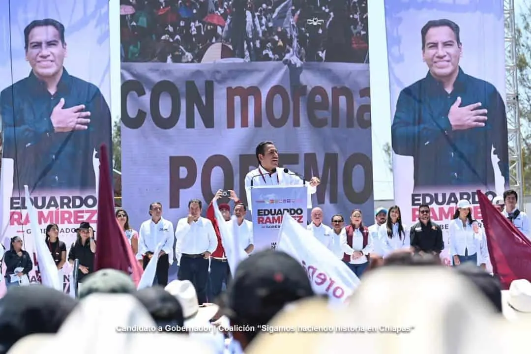 Eduardo Ramírez inicia campaña rumbo al gobierno de Chiapas