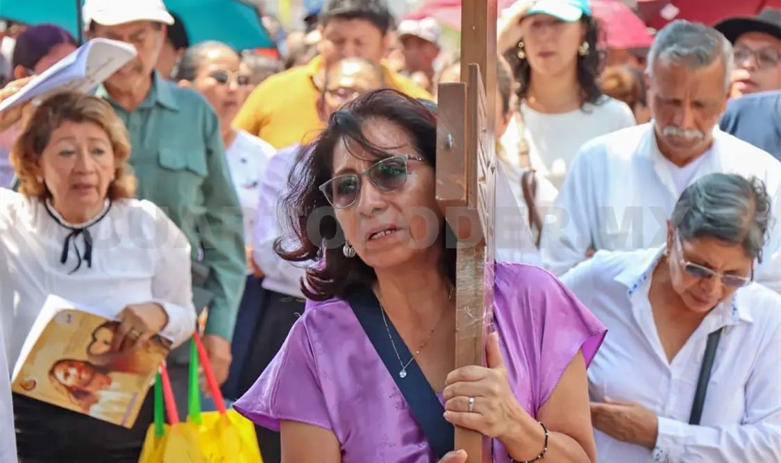 Viacrusis en Viernes Santo