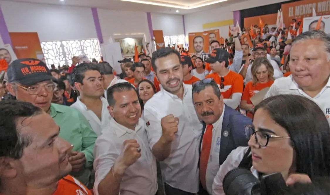 Máynez promete reformar sistema de seguridad