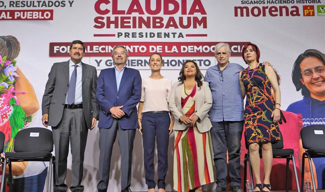 Sheinbaum presenta el eje “Gobierno Honesto”