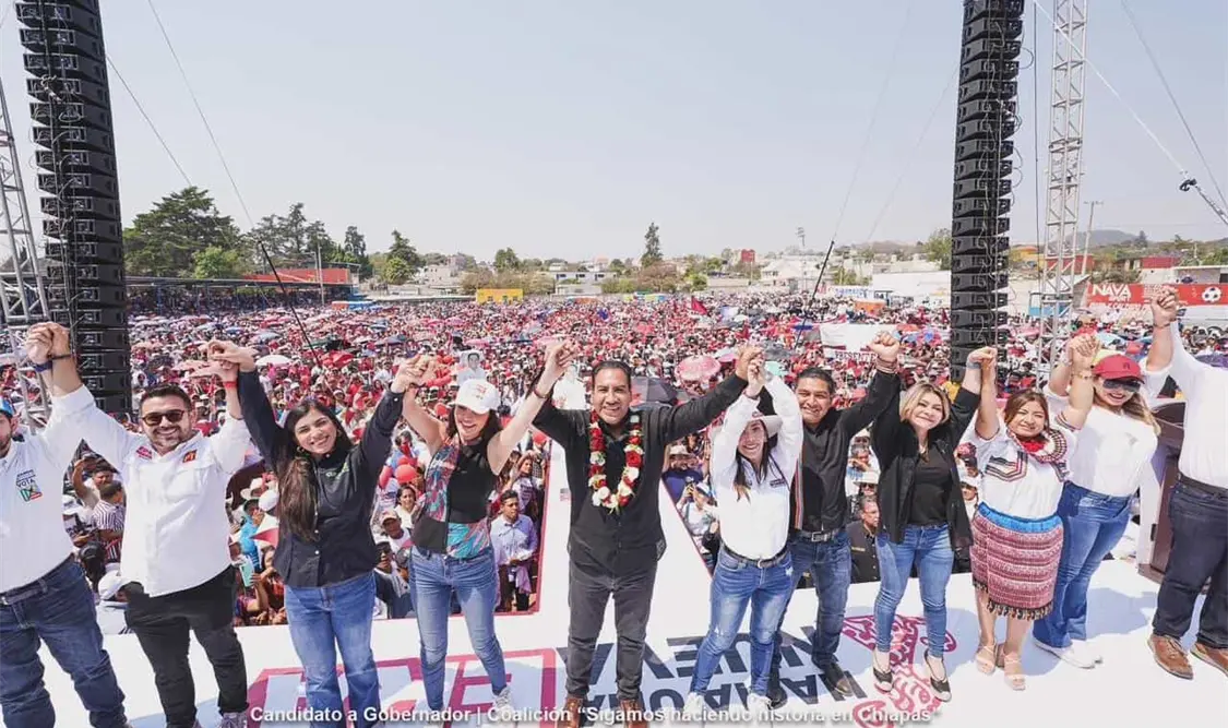 Vamos a trabajar por un Chiapas transformador: Eduardo Ramírez