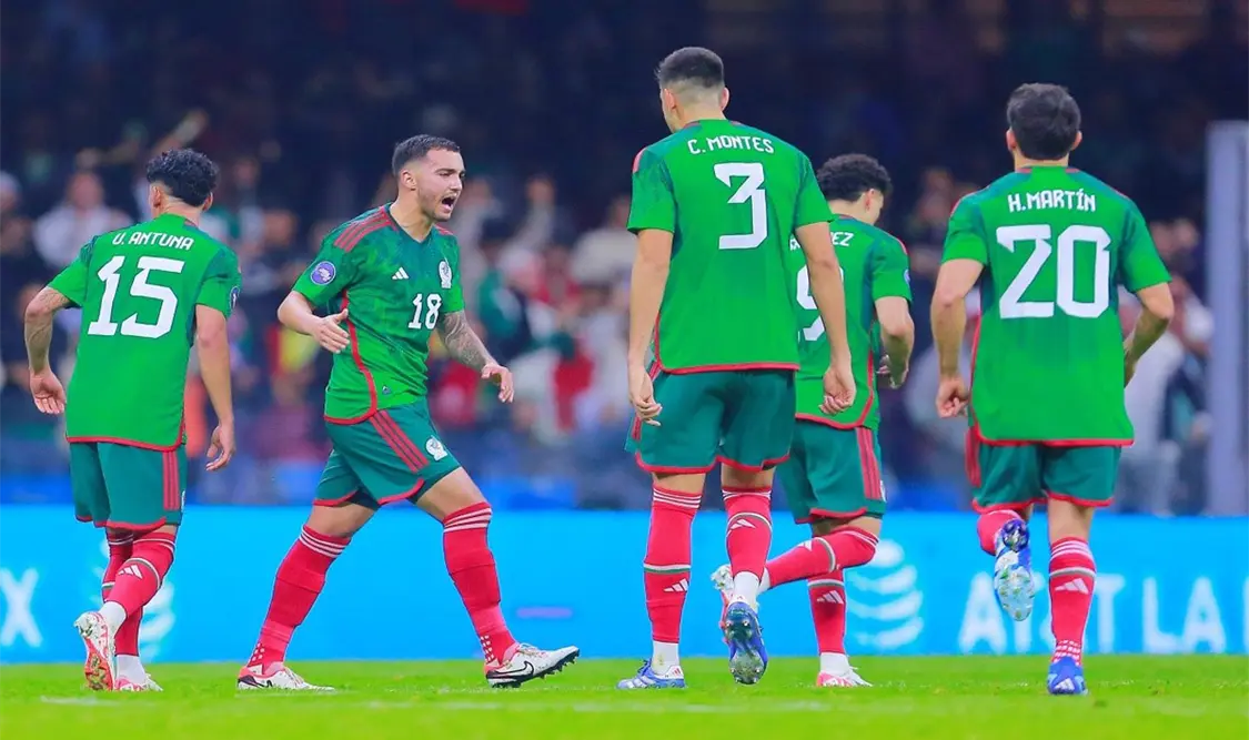 Selección mexicana sube en el ranking