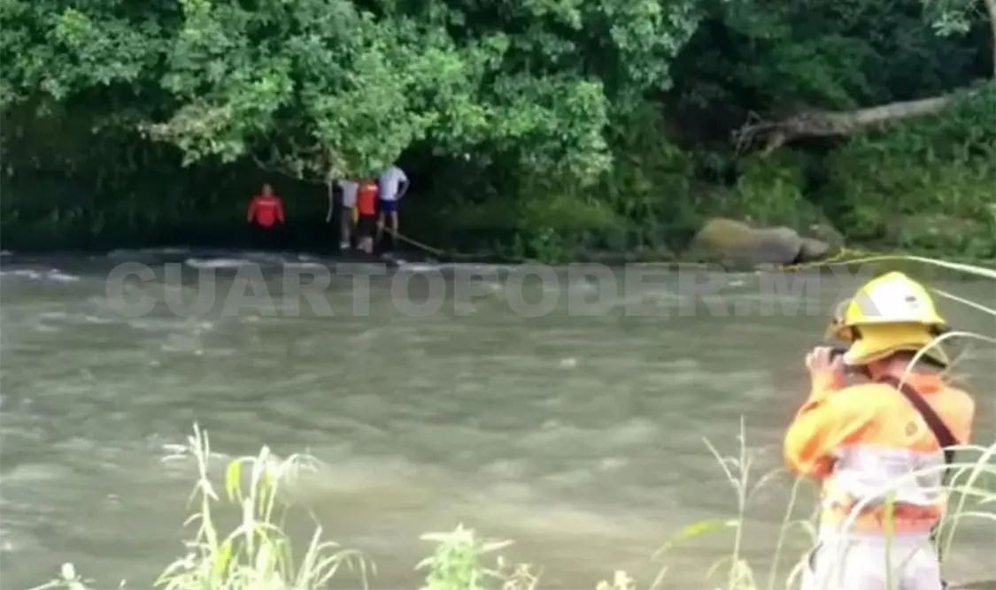 Lo encontraron ahogado en el río Cahoacán