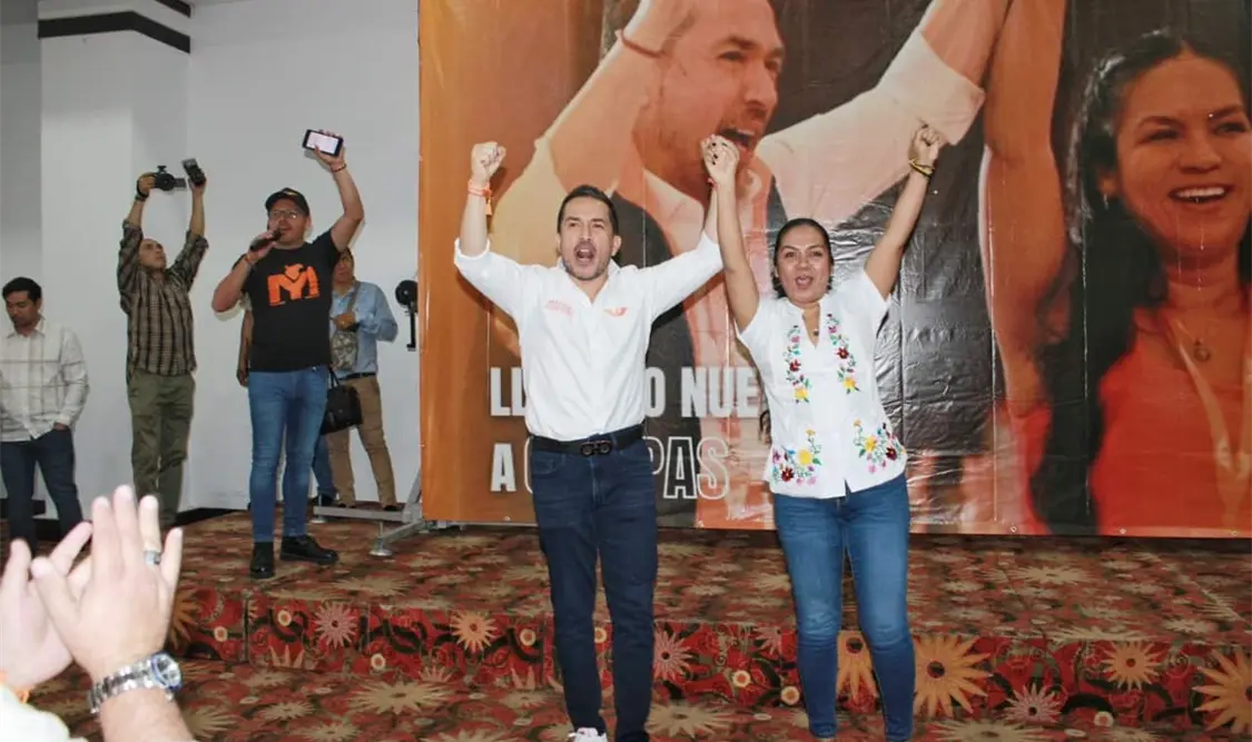 Movimiento Ciudadano, única opción de cambio para Chiapas: Manuel Sobrino