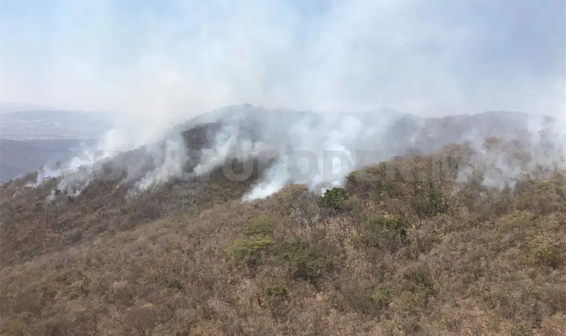 Carga intensa de trabajo para liquidar incendios