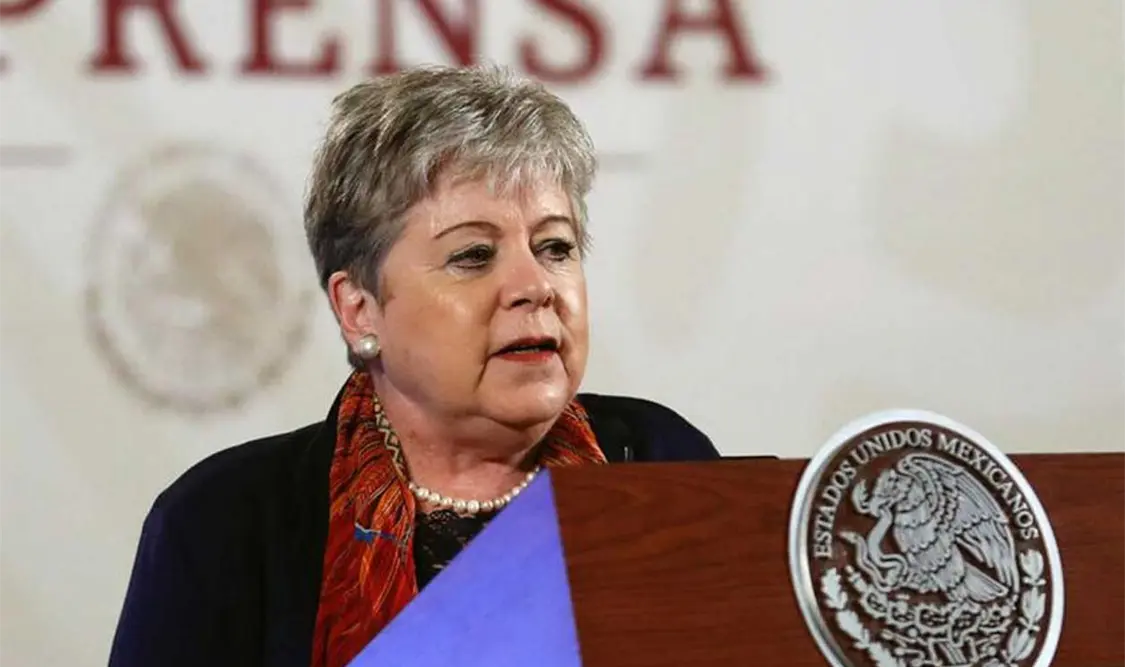 Alicia Bárcena, titular de la Secretaría de Relaciones Exteriores.. Cortesía